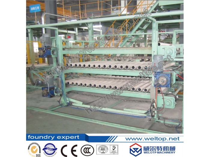 Two-station Fully Automatic Centrifugal Casting Machine for cylinder liner